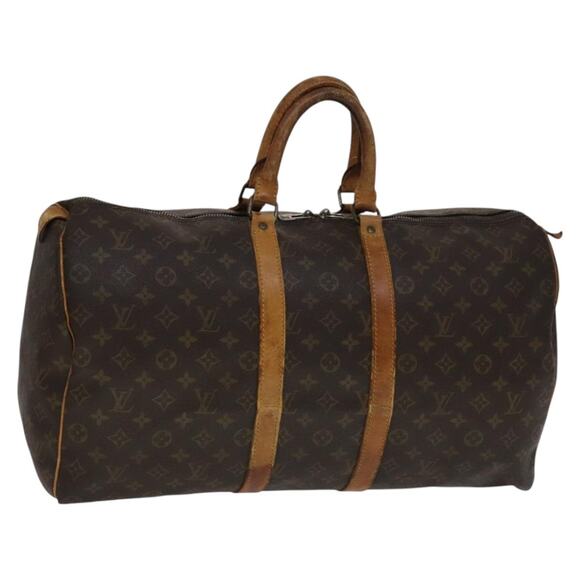 LOUIS VUITTON Monogram Keepall 50 Boston Bag M41426 - Picture 1 of 16